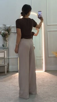 Blusa De Malha Isabella Gola Dupla Canelada