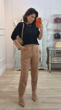 Blusa Tricot Ingrid Detalhe Relevo Geométrico Texturizado