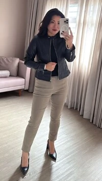 Calça Sarja Skinny Desire Pala Larga Com Elástico