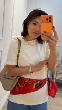 Blusa De Malha Básica Suellen Mangas Curtas