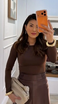 Blusa Básica Suplex Talita Decote Canoa