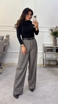 Blusa Tricot Anahí Gola Rolê