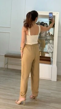 Calça Com Barrado Regulável Sasha