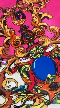 Lenço Acetinado Estampado