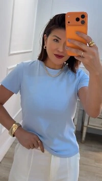 Blusa De Malha Joyce Texturas Caneladas