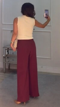 Blusa Colete Tricot Canelado Halley Detalhe Gola Enrolado