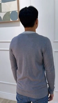 Blusa Tricot Básica Rafael Mangas Longas