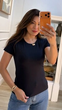 Blusa Baby Look Suplex Mayla Mangas Curtas