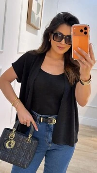 Twin Set Tricot Mariana Kimono & Regata