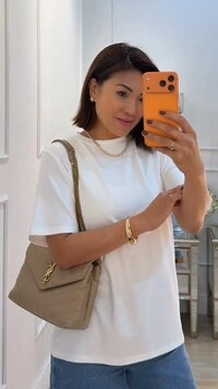 Blusa De Malha Básica Suellen Mangas Curtas