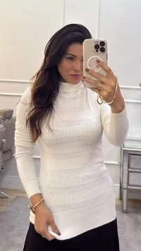 Blusa Cacharrel Juliane Detalhes De Mini Entremeios Frontais