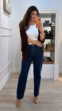 PRÉ-VENDA DATA ESTIMADA DE ENVIO 21/03 Kimono Tricot Vazado Fabi Mangas 3/4