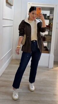 Blusa Ampla Tricot Julie Gola Canoa