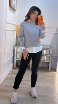Blusa Tricot Tatiane Com Texturas Entrelaçadas