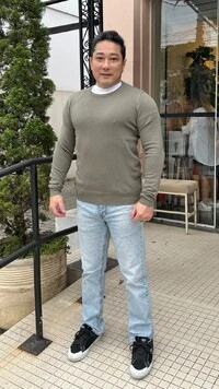 Suéter Tricot Gola Careca Fabio Mangas Longas