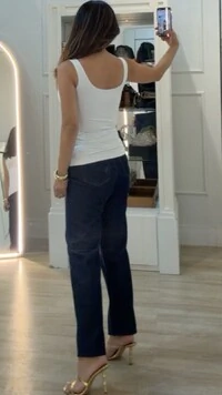 Regata Malha Decote Em U Aline Alças Largas