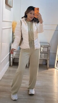 Conjunto Helena Blusa E Calça Pantalona