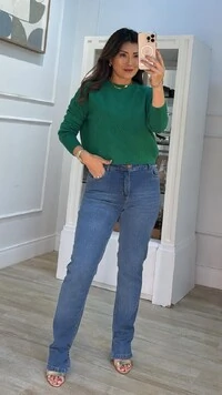 Blusa Tricot Janine Losango Duplo Com Nervura