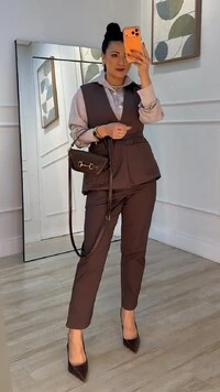 Camisa Listrada Diana Mangas Longas