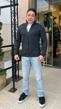 Suéter Tricot Pedro Gola Alta Zíper Frontal