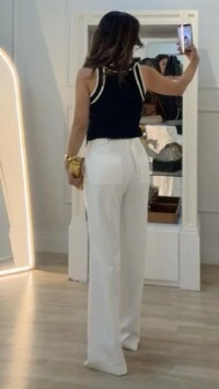 Regata Tricot Bicolor Melissa