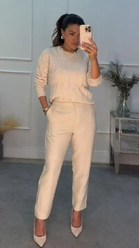 Blusa Tricot Jacky Trançados E Mangas Longas Princesa