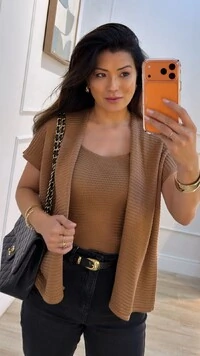 Twin Set Tricot Mariana Kimono & Regata