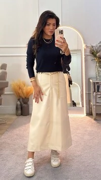 Blusa Tricot Sophie Mangas Longas Princesa E Detalhes De Mini Losangos