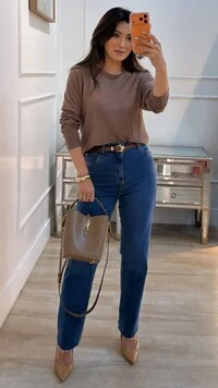 Blusa Tricot Gola Canoa Valéria Detalhe De Entremeios Na Vertical