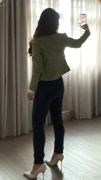 Calça Sarja Skinny Desire Pala Larga Com Elástico
