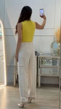 Blusa Regata Tricot Brasil Valéria