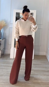 Blusa Tricot Lulu Trançados Com Entremeios