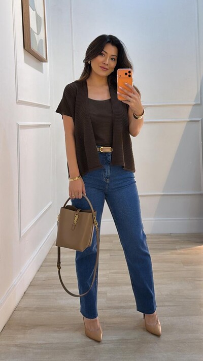 Foto Twin Set Tricot Mariana Kimono & Regata