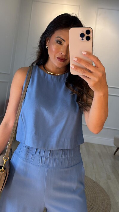 FotoBlusa Regata Debbie Gola Canoa