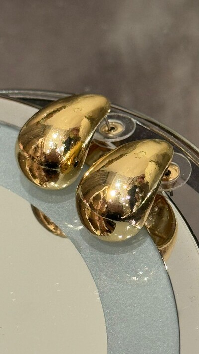 Foto Brinco Gota Grande Lisa