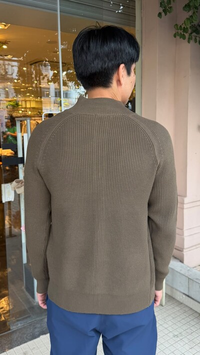 Foto Suéter Tricot Pedro Gola Alta Zíper Frontal