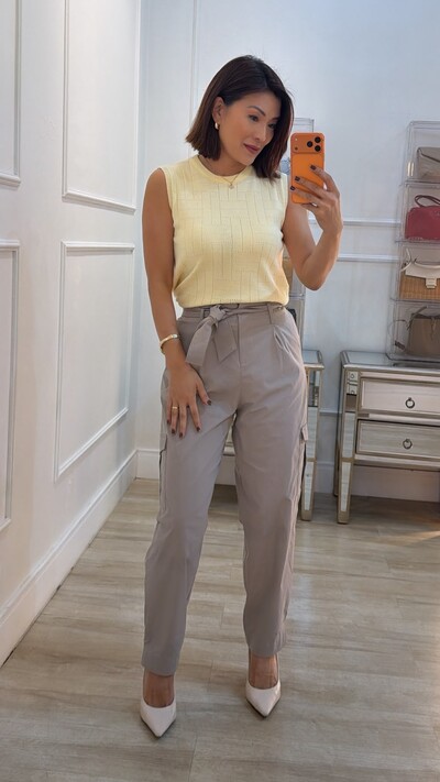 Foto Blusa Regata Tricot Luana Com Entremeios