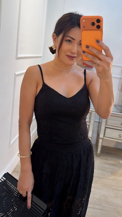 Foto Blusa Regata De Renda Jasmine Decote V