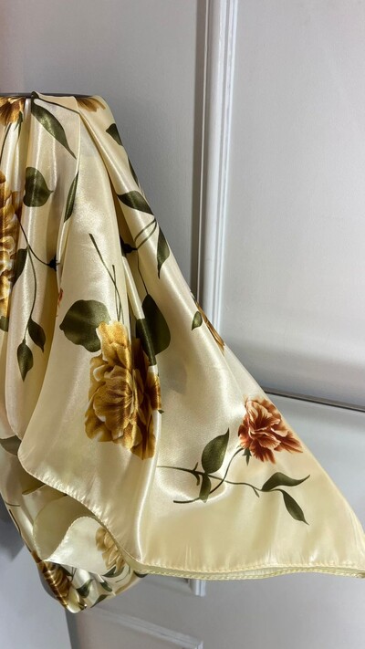 FotoLenço Acetinado Estampado