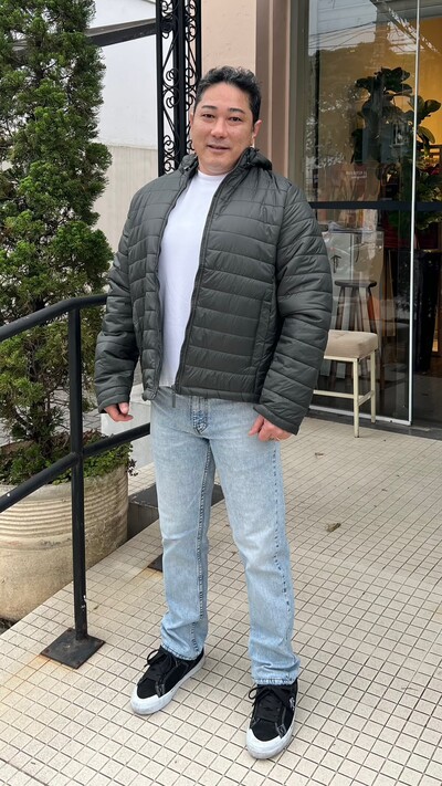 Foto Jaqueta Casaco Nylon Felipe Forro Peluciado