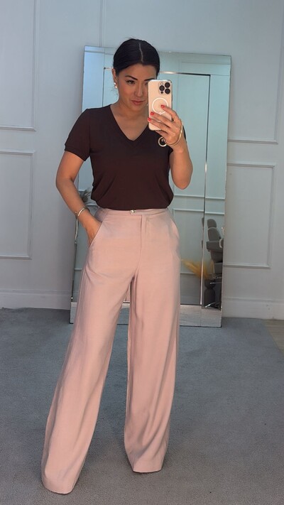 Foto Blusa De Malha Isabella Gola Dupla Canelada