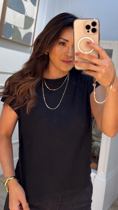 FotoBlusa Ampla Karine Laterais Com Drapeado