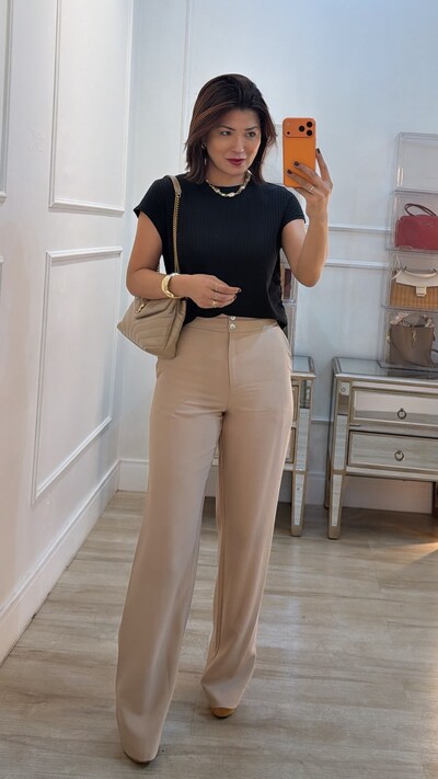 Foto Blusa Ampla Karine Laterais Com Drapeado