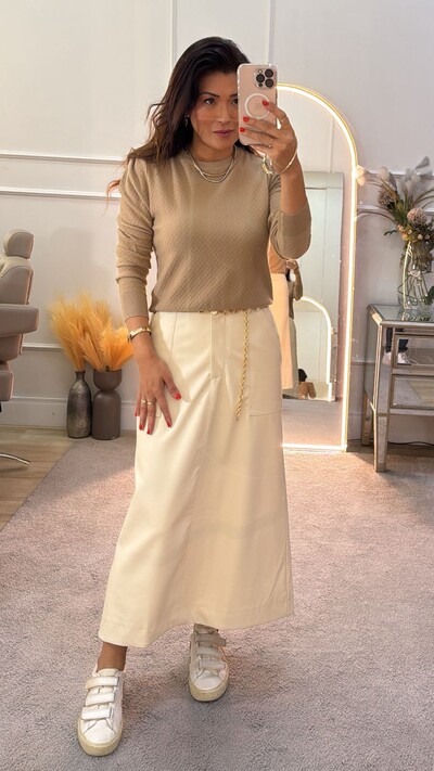 Foto Blusa Tricot Sophie Mangas Longas Princesa E Detalhes De Mini Losangos
