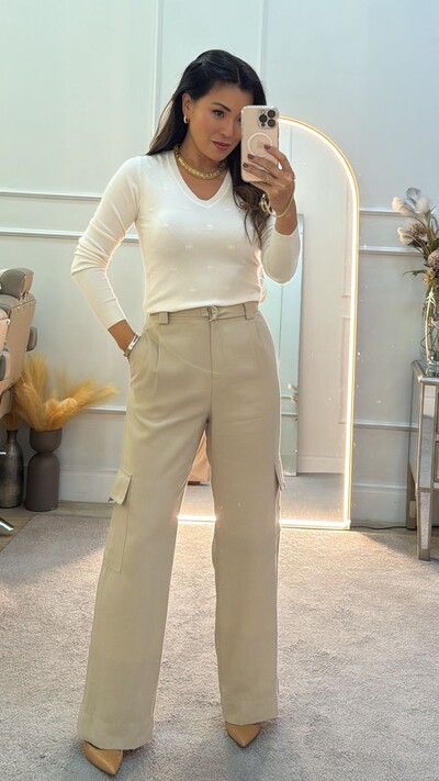 Foto Blusa Tricot Piettra Losangos Com Detalhes De Nervuras