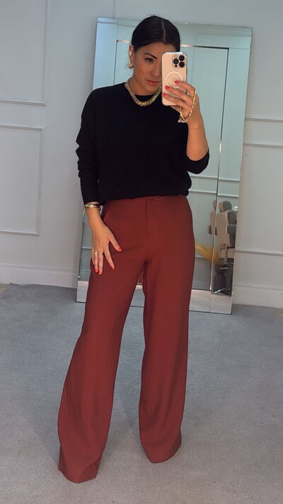 Foto Blusa Tricot Nathalia Losangos Texturizados Pela Peça