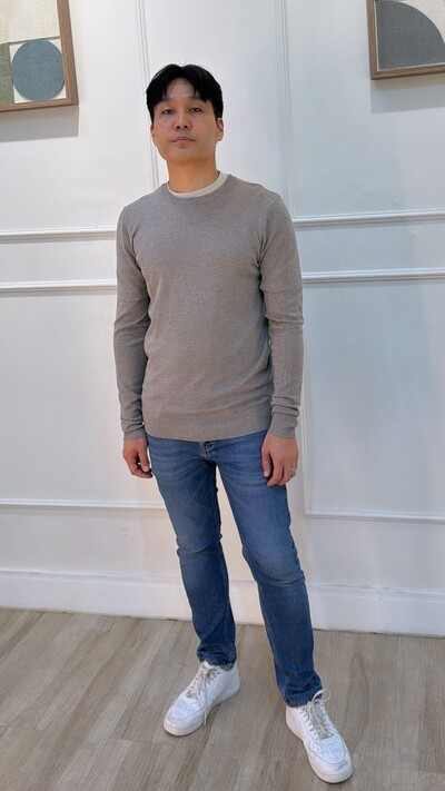 Foto Blusa Tricot Básica Rafael Mangas Longas