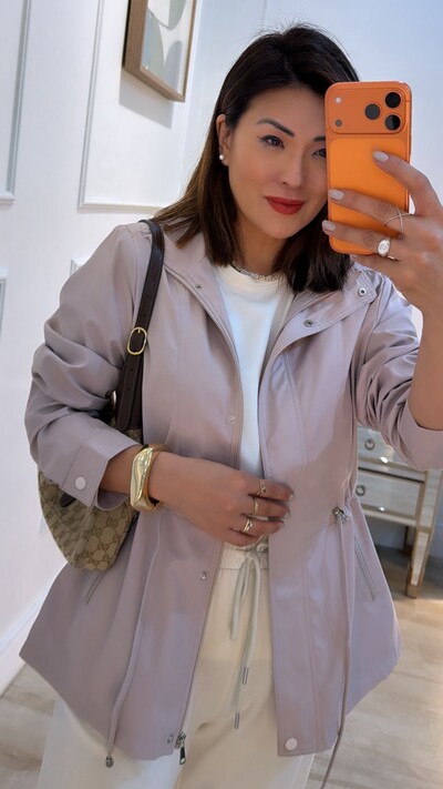 Foto Parka Casaco Amanda Capuz Removível