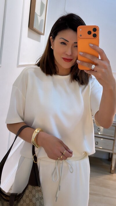 Foto Conjunto Helena Blusa E Calça Pantalona