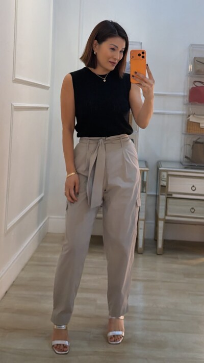 Foto Blusa Regata Tricot Luana Com Entremeios